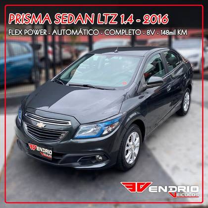 CHEVROLET PRISMA 1.4 MPFI LTZ 8V FLEX 4P AUTOMÁTICO CHEVROLET PRISMA 1.4 MPFI LTZ 8V FLEX 4P AUTOMÁTICO